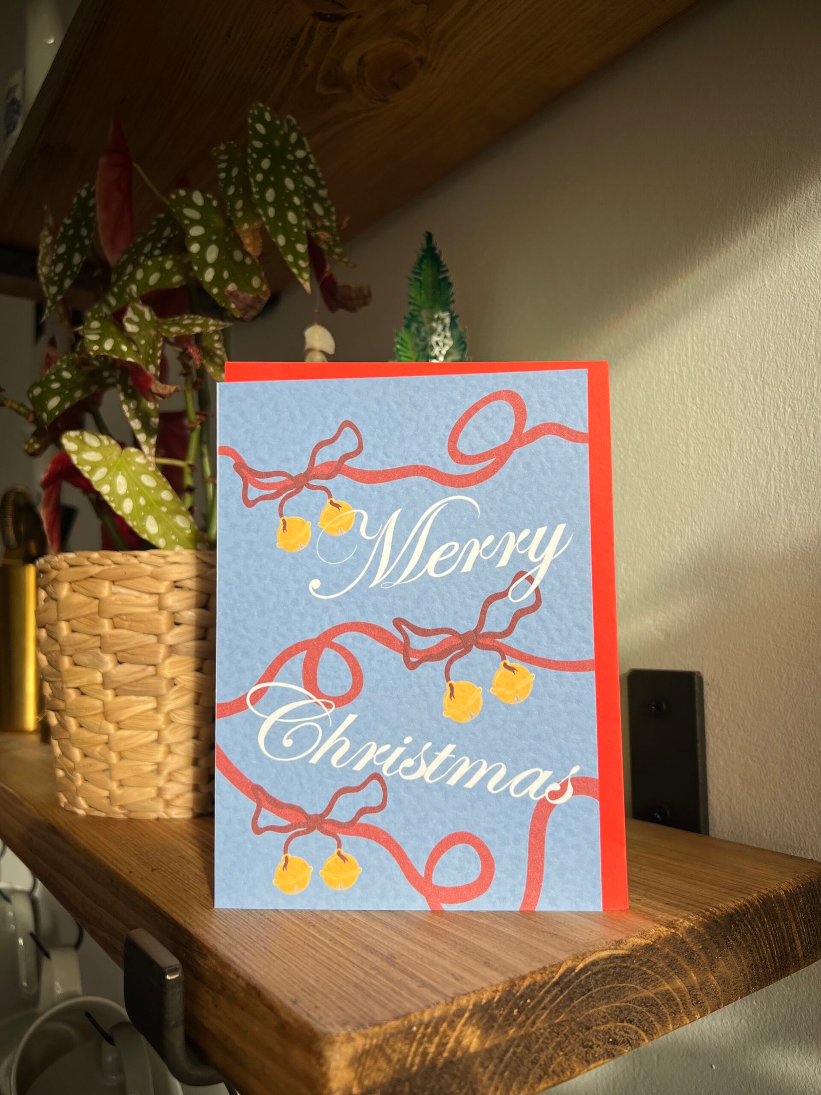 Ribbon, Bows and Bells - Christmas Card - Image 3