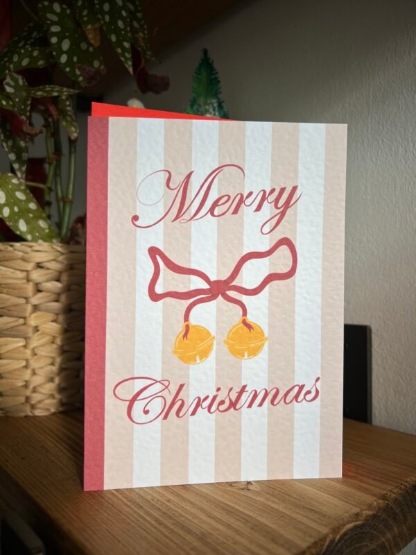 Bow - Christmas Card