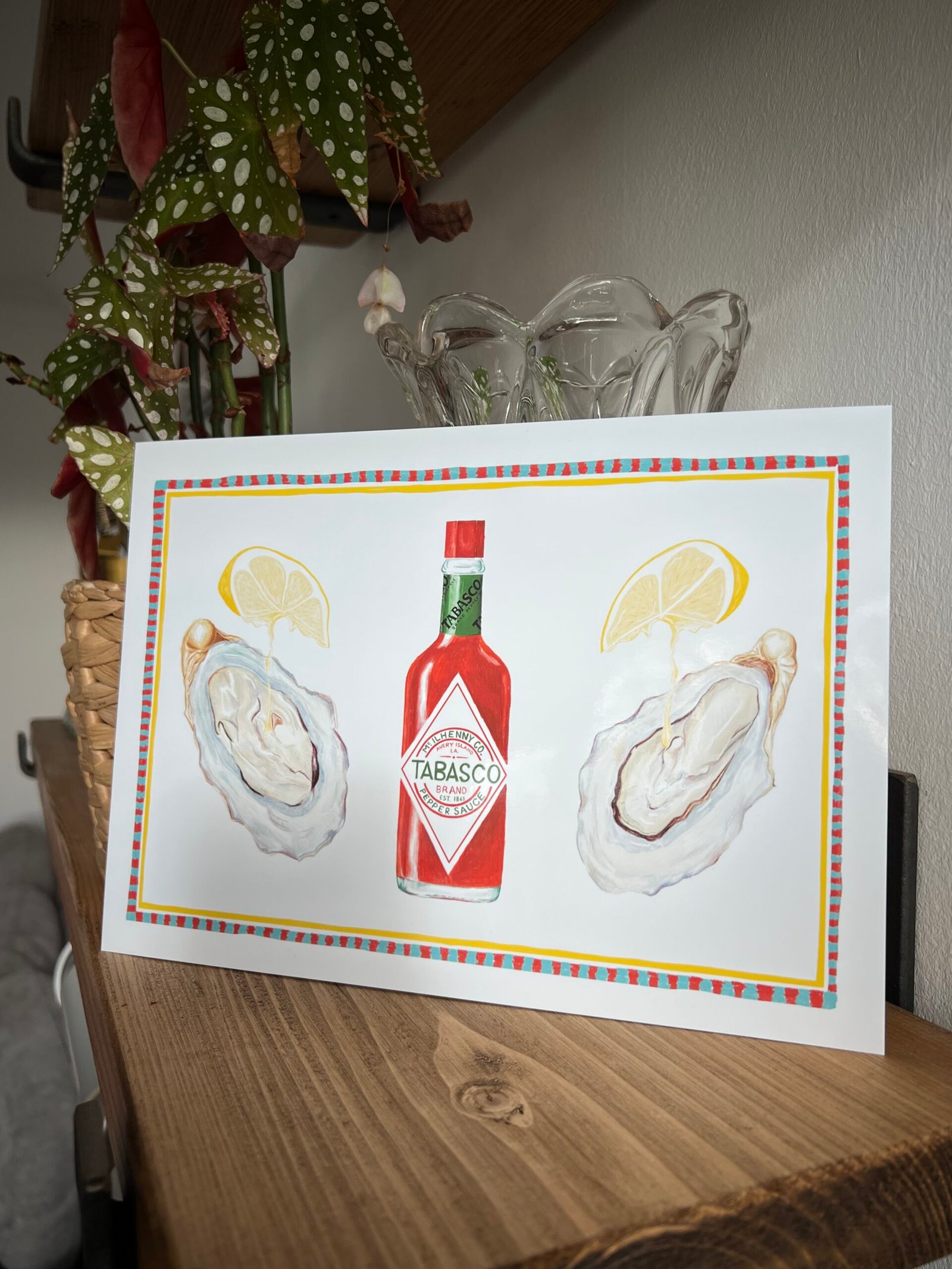 Oysters and Tabasco - Print - Image 4